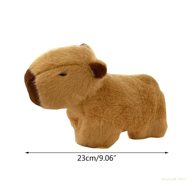 Y4UD Capibara Peluche Clap Circle Simulazione Capibara Anime Giocattolo Simpatici Animali Peluche