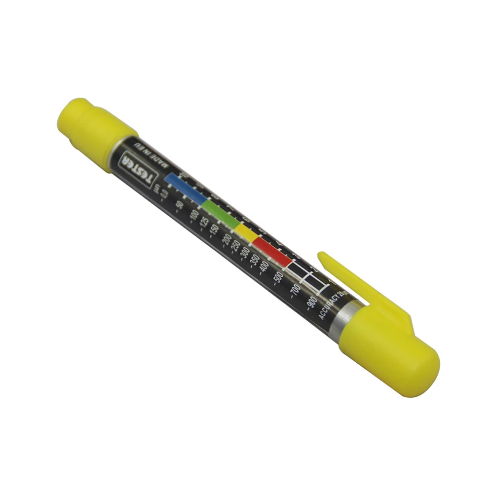 Medidor de espessura de revestimento de carro com ponta magnética testador de filme de pintura de carro caneta testador de espessura de revestimento de carro medidor de espessura