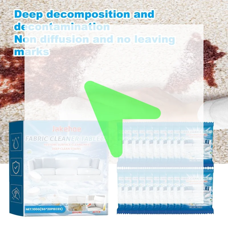 

Новые таблетки для чистки диванов и удаления пятен, многофункциональное средство для быстрой и эффективной очистки диванов, ковров и ковриков.