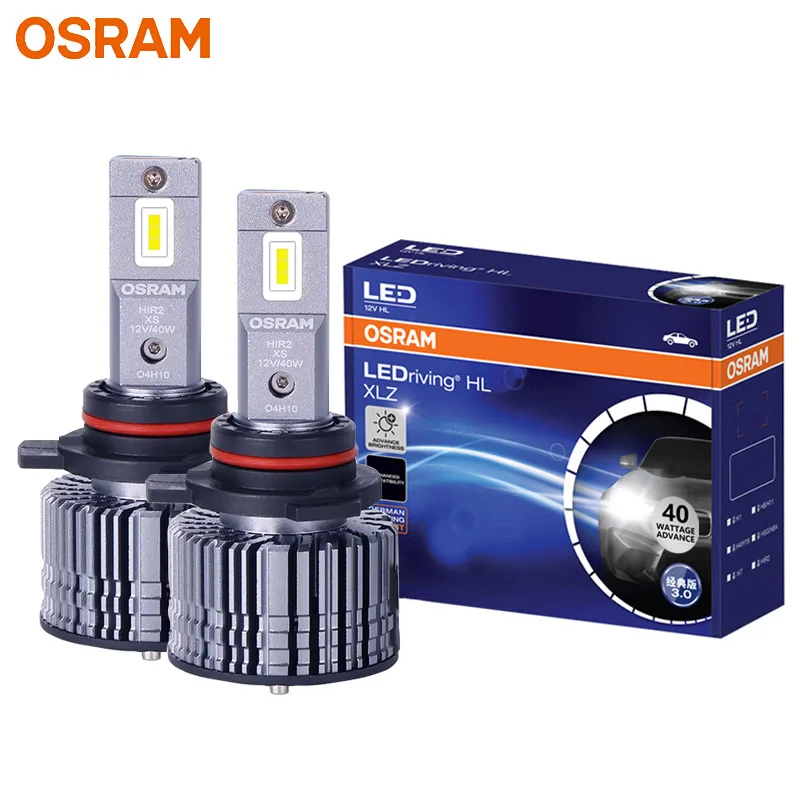 

OSRAM Upgarde LED XLZ CLASSIC 3.0 LED HIR2 9012 Car Headlight 12V 40W Bright Hi/Low Beam 6000K White LED Lamp 2peices