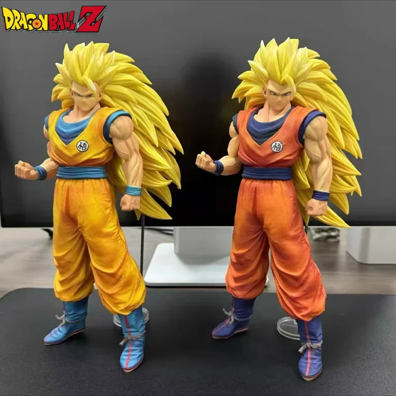 

30cm Dragon Ball Figure Son Goku Figure Super Saiyan Goku Anime Figure Ssj3 Goku Figurine Pvc Model Desktop Decoration Toy Gift