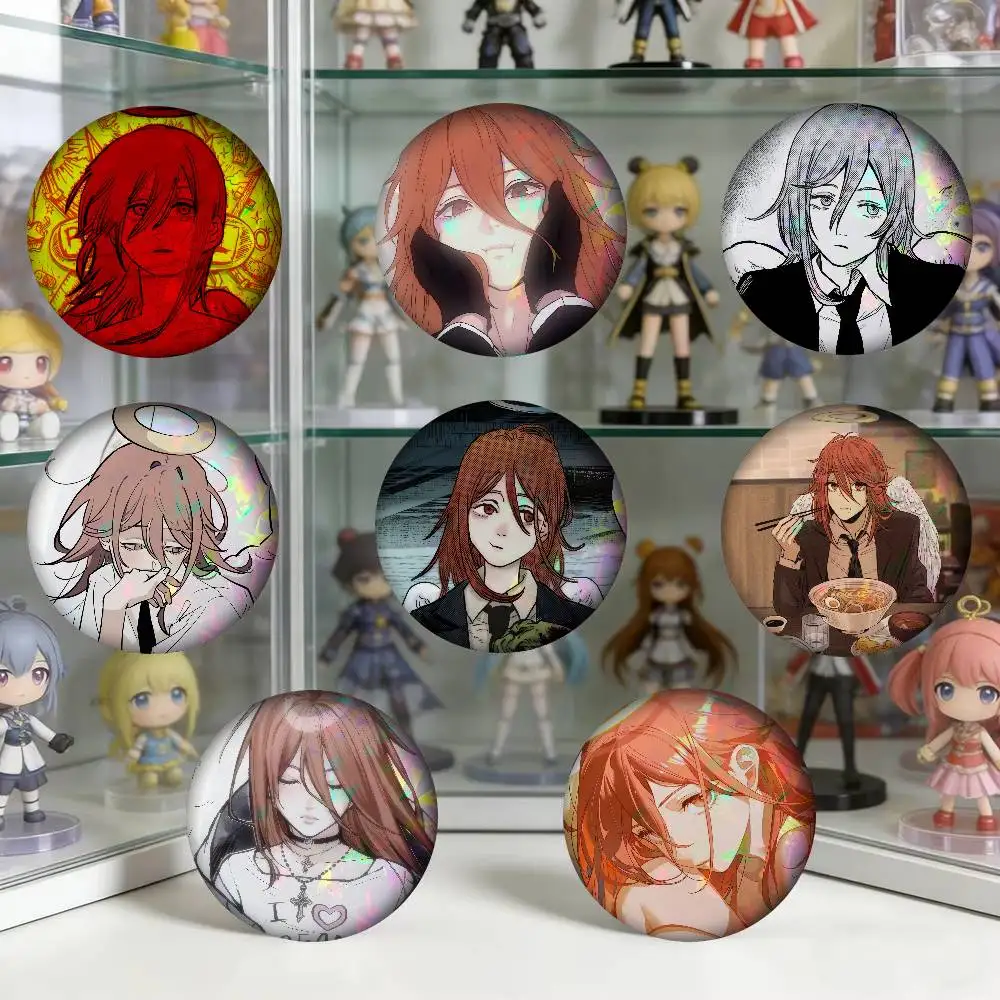 Angel Devil Anime Character   Anime Creative Tinplate Soft Button Pins Animal Icon Brooch Lapel Backpack Badge Accessories Pin