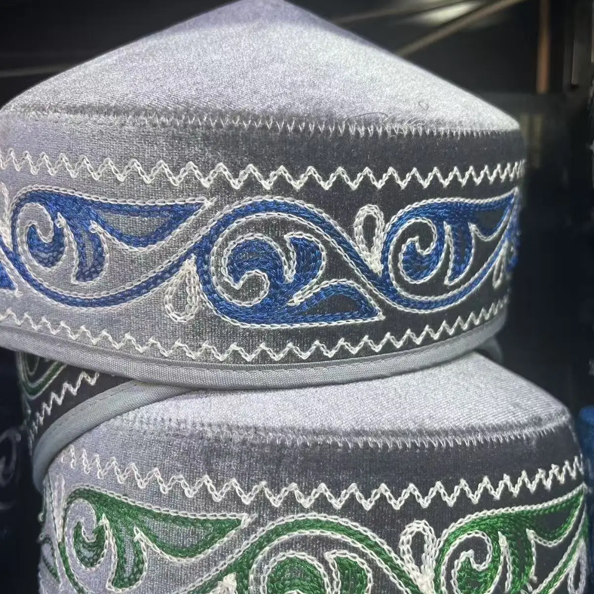 Muslim Caps For Men Colthing Cotton Hat Turkey Kufi Islamic Kippah Jewish Dubai Arab Autumn Winter 03674 view 3