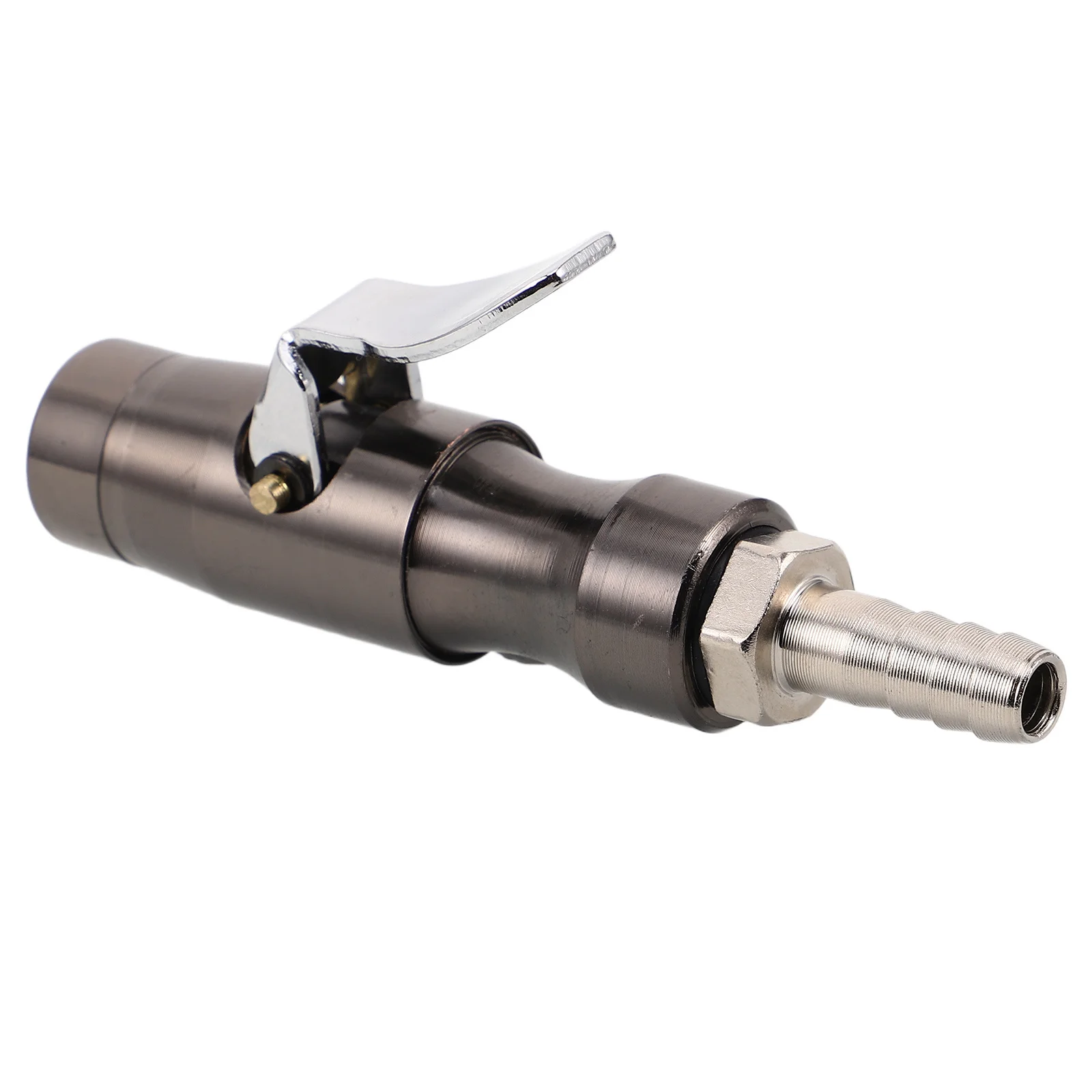 

1 set 1 Set Car Tire Gauge Self Locking Air Duty Inflator Nozzle Iron Copper Core Air Hose Adapter For Cars Bicycles