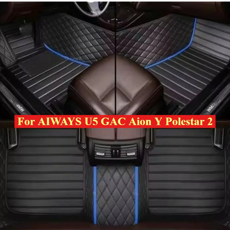 

Автомобильные коврики на заказ для AIWAYS U5, GAC Aion Y, Polestar 2 2019-2024-2026, всепогодные, водонепроницаемые, аксессуары для интерьера