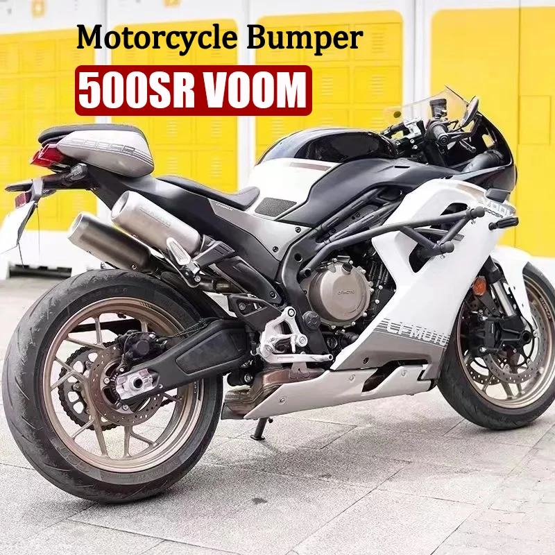 

For CFMOTO 500SR VOOM Motorcycle Bumpers 500 SR Voom Falling Protection Bar Kits Anti - Fall Protectors Highway Crash Bars Parts