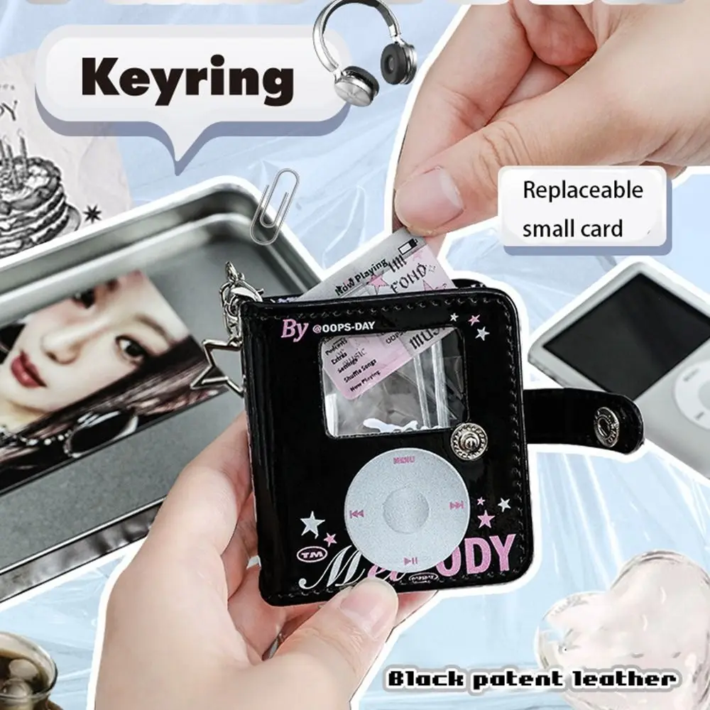 Inner Page 2 Inch Photo Album Cash Savings Binder Album Cover Pu Photocard Holder Picture Case Photo Storage Photo Album Binder