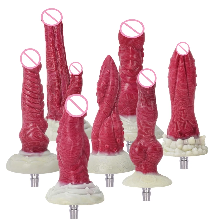 ROUGH BEAST Animal Dog Dildos Vac-U-Lock Sex Machine for Female Simulation Penis Masturbation Attachment For Women Sex Toys