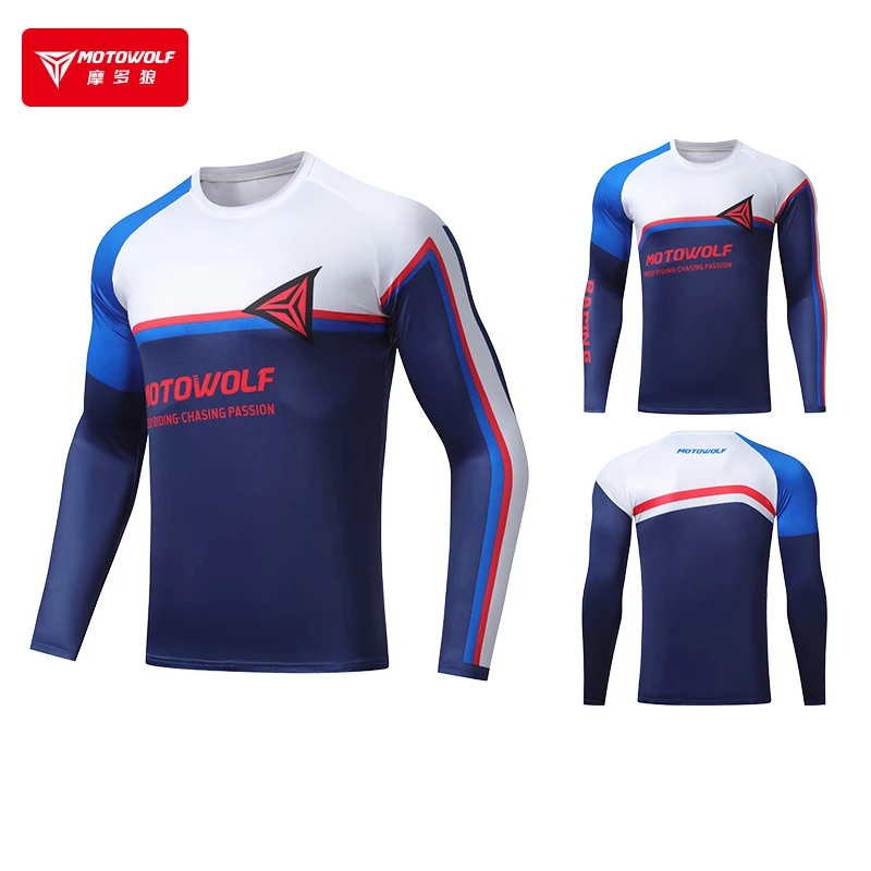 Motorcycle Riding Sunscreen Clothing Sun-protective Jersey Quick Dry Elastic Long Sleeves Breathable Sun-proof Clothes