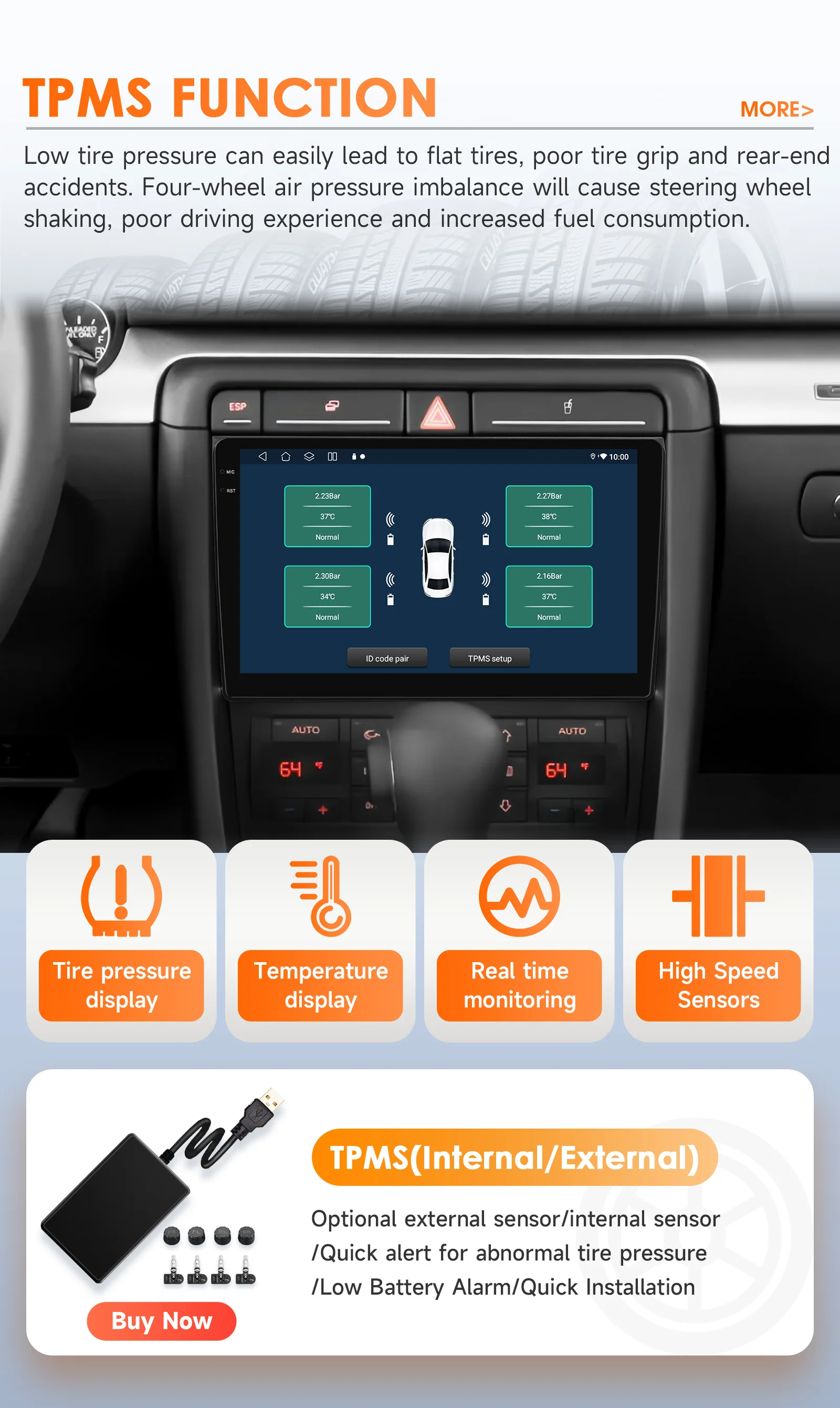 Hizpo 9 "Android 14 Für Audi A4 2000-2009 S4 B6 B7 RS4 Sitz Exeo RS4 Auto Radio multimedia Video Player Navigation 360 Kamera RDS – Detail 38