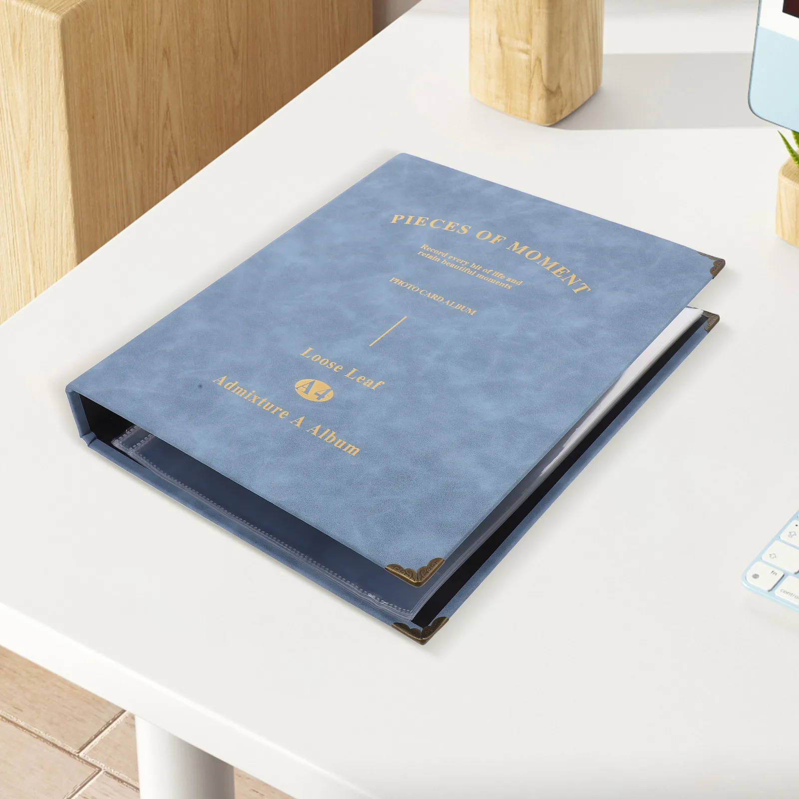 

Pvc Storage Booklet Anniversary Photo Diy Card Holder Memory Album Scrapbook Supplies Greeting Cards Collectibles