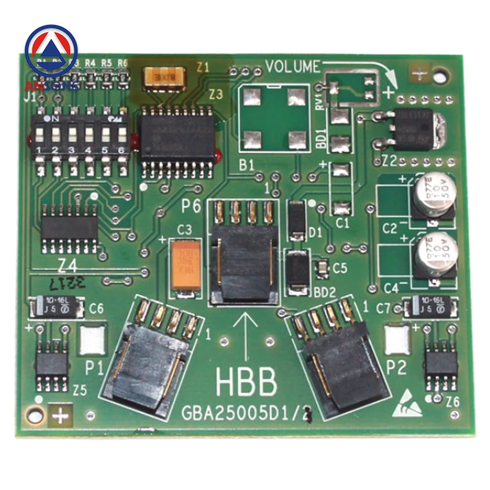 

GBA25005D1 GAA25005D1 GBA25005D2 HBB OTIS Elevator PCB Board Ansons Elevator Spare Parts