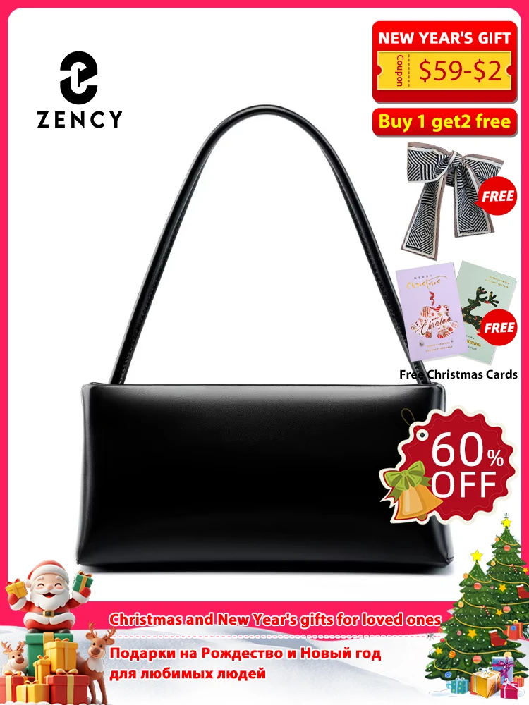 

Zency 2025 New Luxury Designer Handbag Fashion Women Leather High Sense Shoulder Bag Ladies Underarm Bag Cross Body Sac De Femme