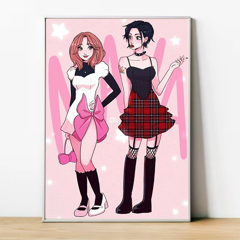 

Japanese Classic Anime NANA Poster Decorative Picture Frames Wall Pictures Room Decorations for Home Decoration Bedroom Decor