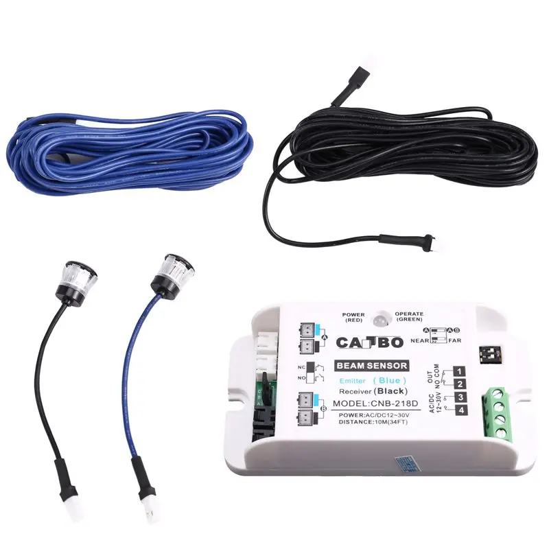 

CJSD-Photoelectric Sensor Detector White 10M/30FT Distance For Auto-Door System Single