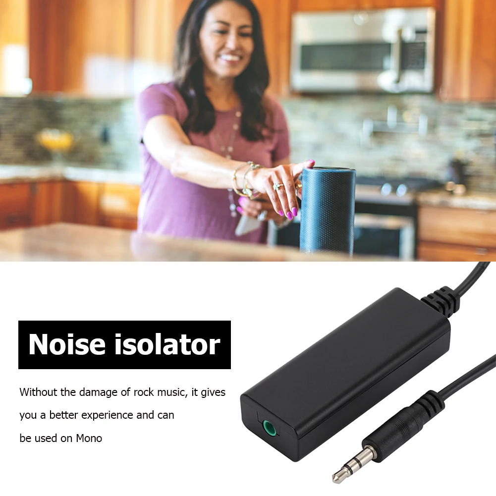 High Quality Audio Noise Isolator for Car and Home Audio Devices Reduce Ground Loop Noise for Clear Sound Experience