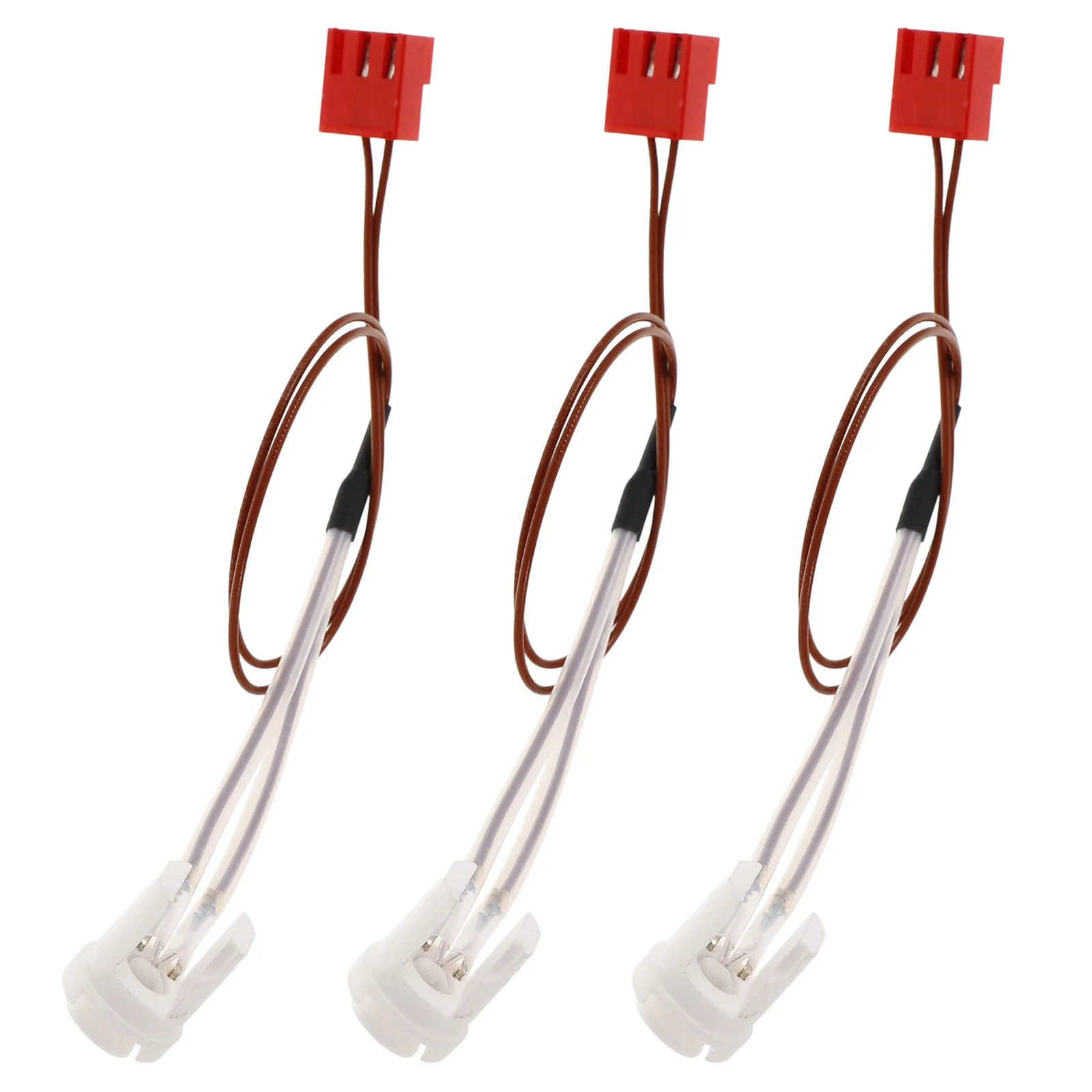 

3Pcs Diesel Heater Overheat Probe Square Connector Ceramic Resistance Housing Temperature Control Car Air Heater Parts