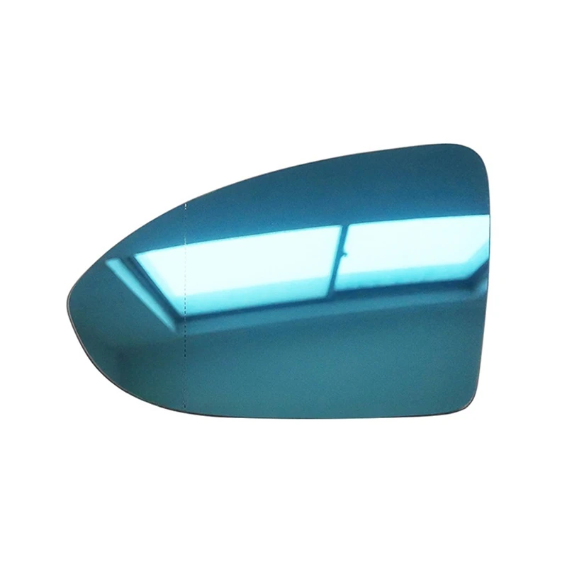 Side Mirror Glass For VW Golf 7 MK7 GTI R-line Touran 2016-2021 Jetta MK7 US Model 2019-2023 Heated Blue Rearview Mirror Lens