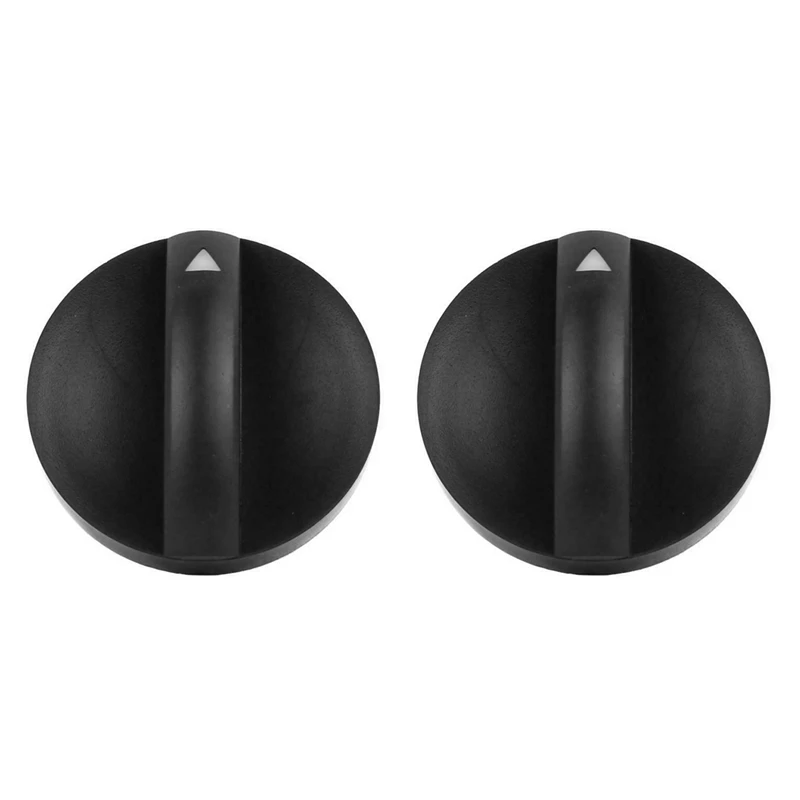 2X Car Air Condition A/C Panel Control Switch Knob Black For Toyota Hilux Vigo 2004-2011 55905-0K011 559050K011