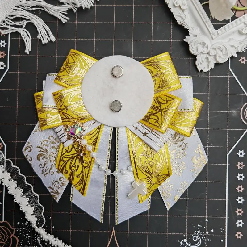 Badge Rosette Hand Made Ita Bags Accessories Ribbon Badge Rosette Anime Cosplay Crafts Character Goods Decoration