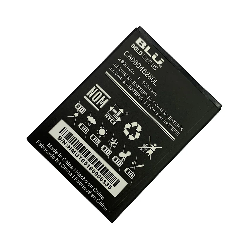 100% Original 2800mAh C806045280L Battery For BLU VIVO X5 V0490UU 5.7