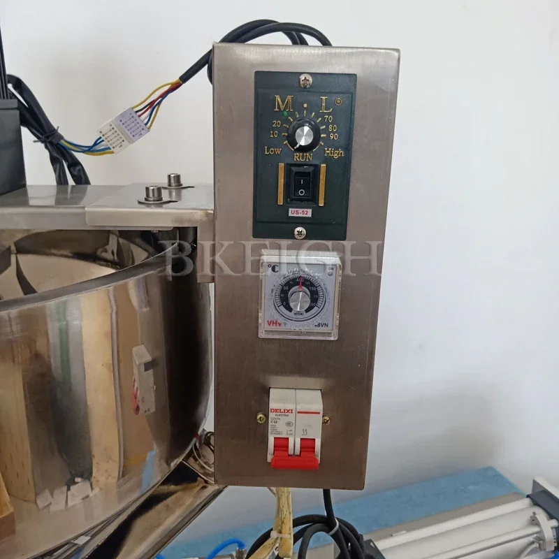 Desktop High Viscosity Paste Filling Machine with Heating Device for Liquid Cosmetic Packaging