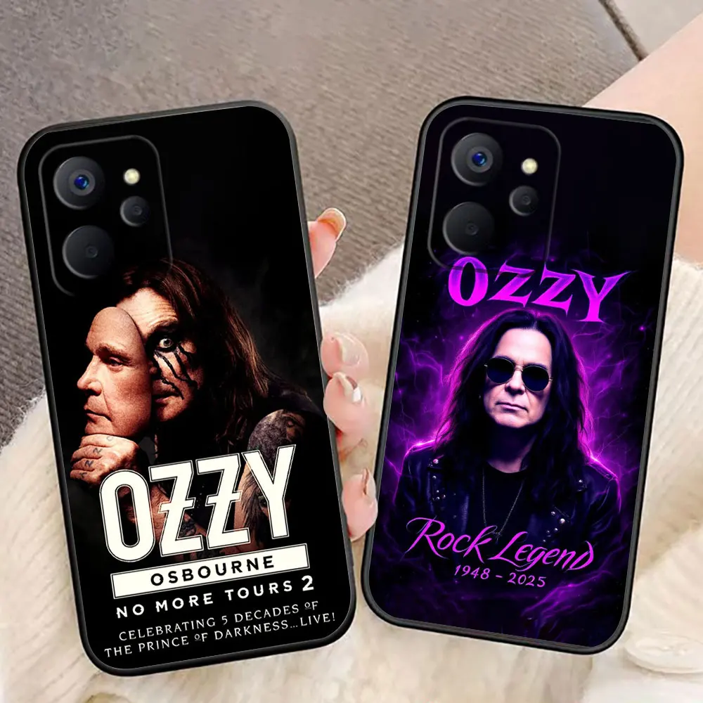 

Art Singer O-Ozzy O-Osbourne Phone Case For Realme 16 15 15T 14 13 12 11 10 9 9I 8 8I 7 7I PRO PLUS 5G DIY Case Shell Capa Cover