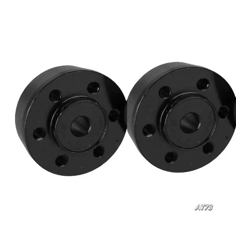 2 Pcs Front Wheel Coupler 1/10 Climbing Car Front Wheel Adapter For AXIAL YETI 9026 Metal Upgrade Accessories Modified Upgraded