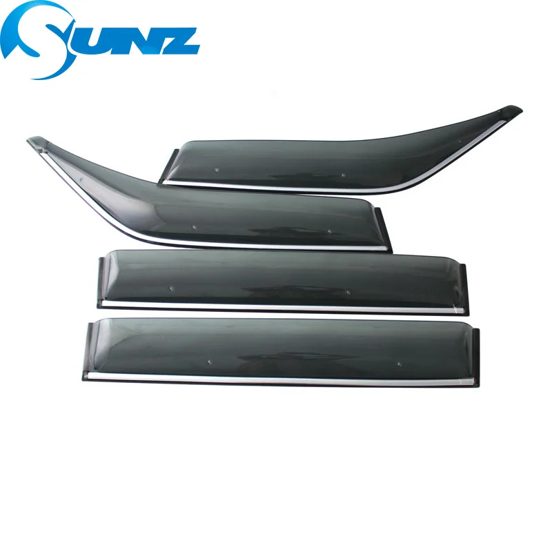 Window Visor  For Toyota Land Cruiser 300 Series LC300 2021 2022 Auto Weathershield Sun Rain Guards Side Window Deflectors SUNZ