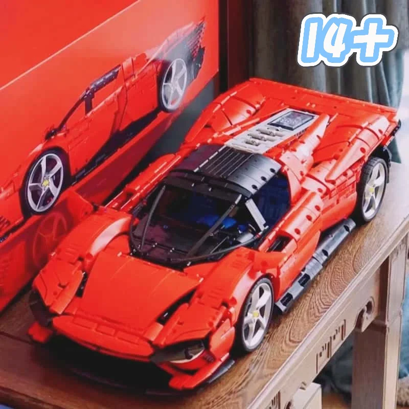 Nouveau modèle de voiture de sport technique Daytona SP3 2026, 3778 pièces, en stock, jouets supercar, cadeaux d'anniversaire parfaits pour les amis