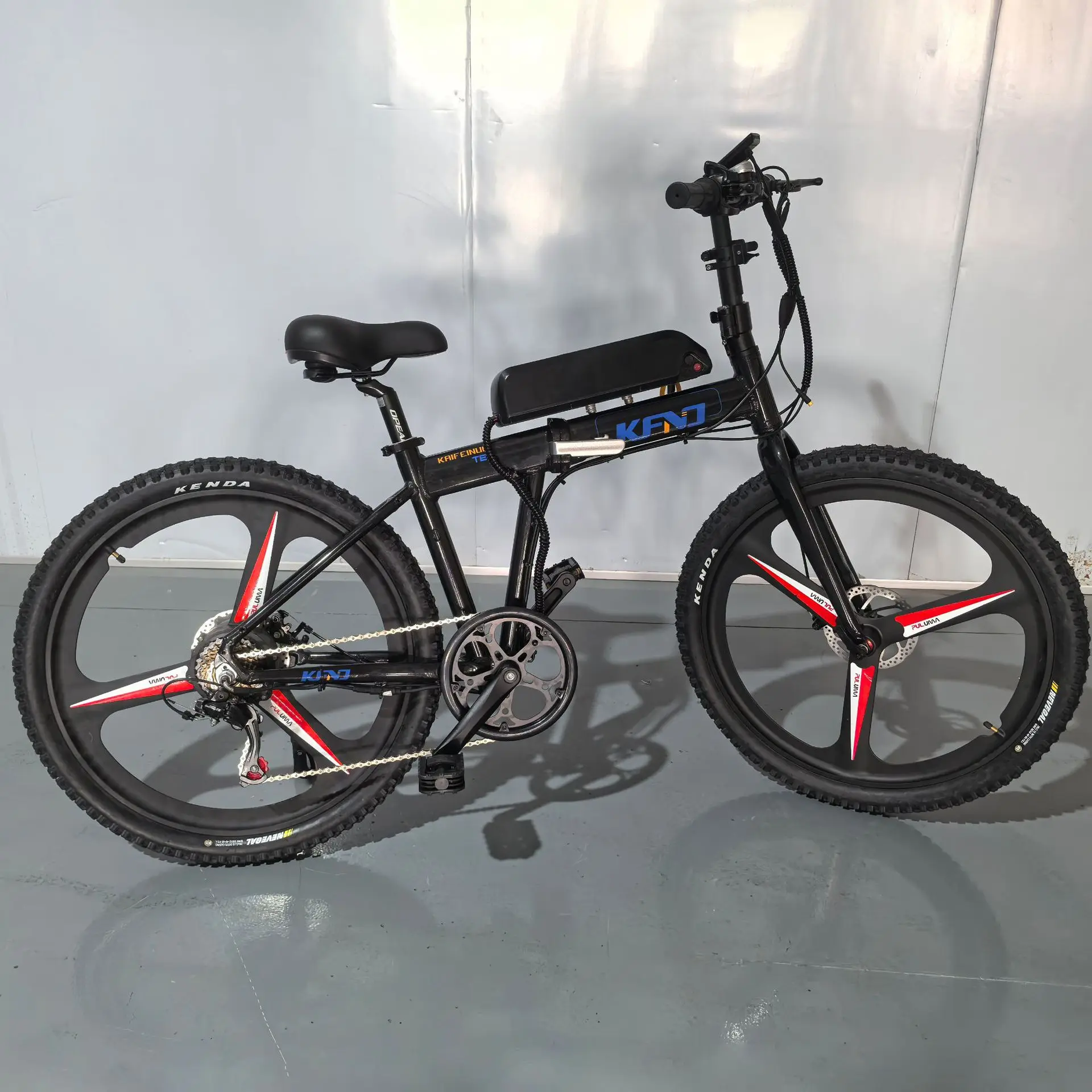 

STLF folding lithium electric mountain bike electric power bicycle configuration 26 inch folding electric moped