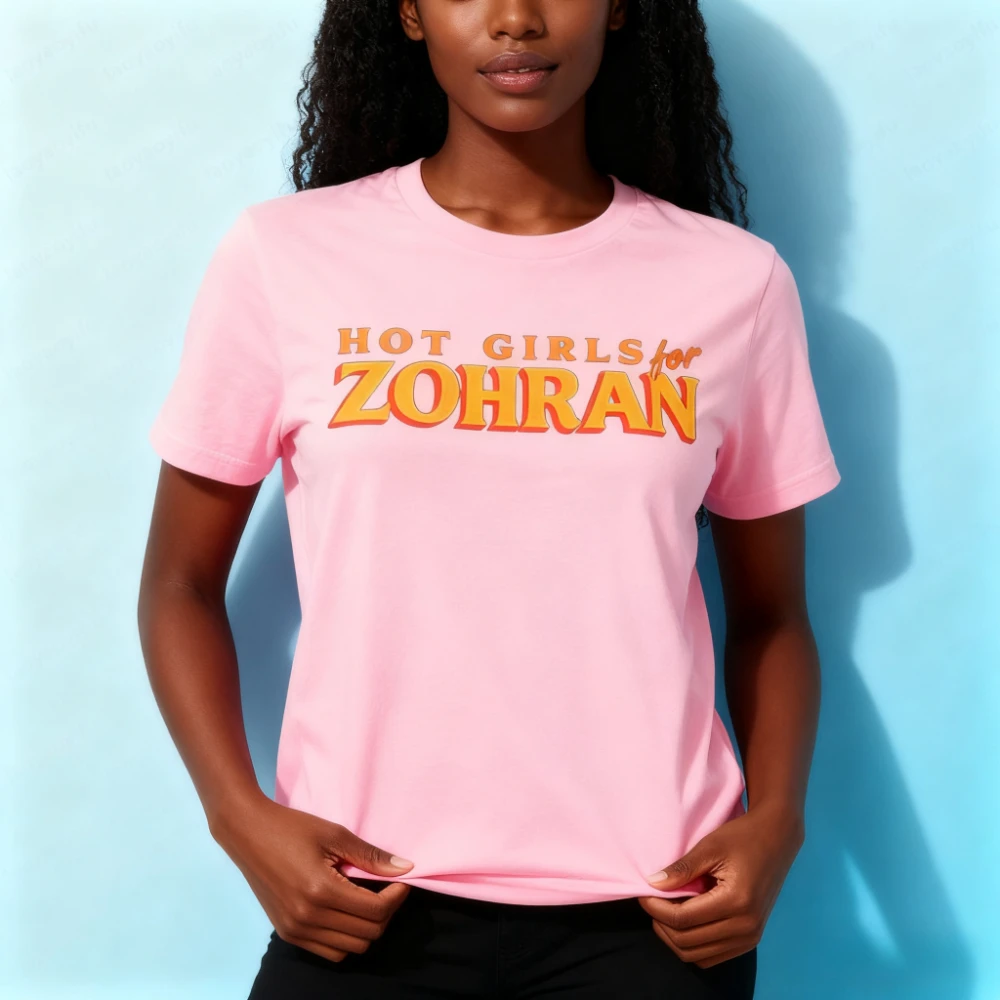 

Горячие девушки для Zohran Mamdani, забавная рубашка Zohran for NYC Mayor 2025, футболка с поддержкой Mamdani, новинка, уличная одежда, женские повседневные топы