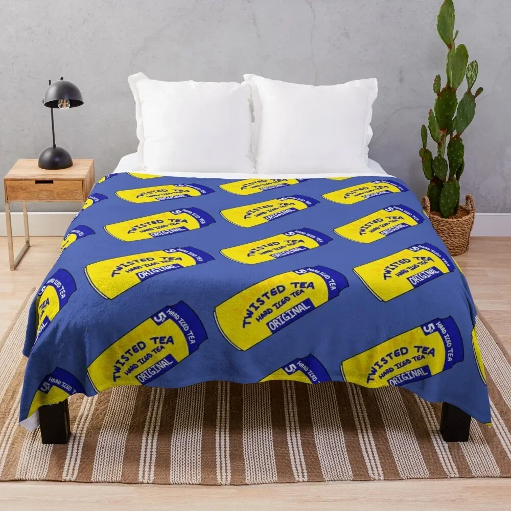 

Twisted Tea Throw Blanket Thermals For Travel Luxury Designer Blankets For Sofas Single Blankets