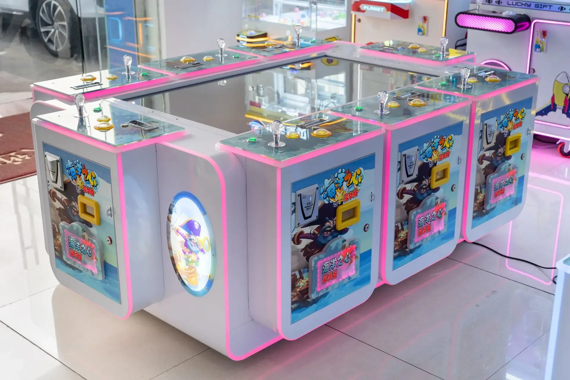 Shopping arcade ticket fishing machine multi-player  Electronic Fish Arcade Games Arcade Games Machines Video Games