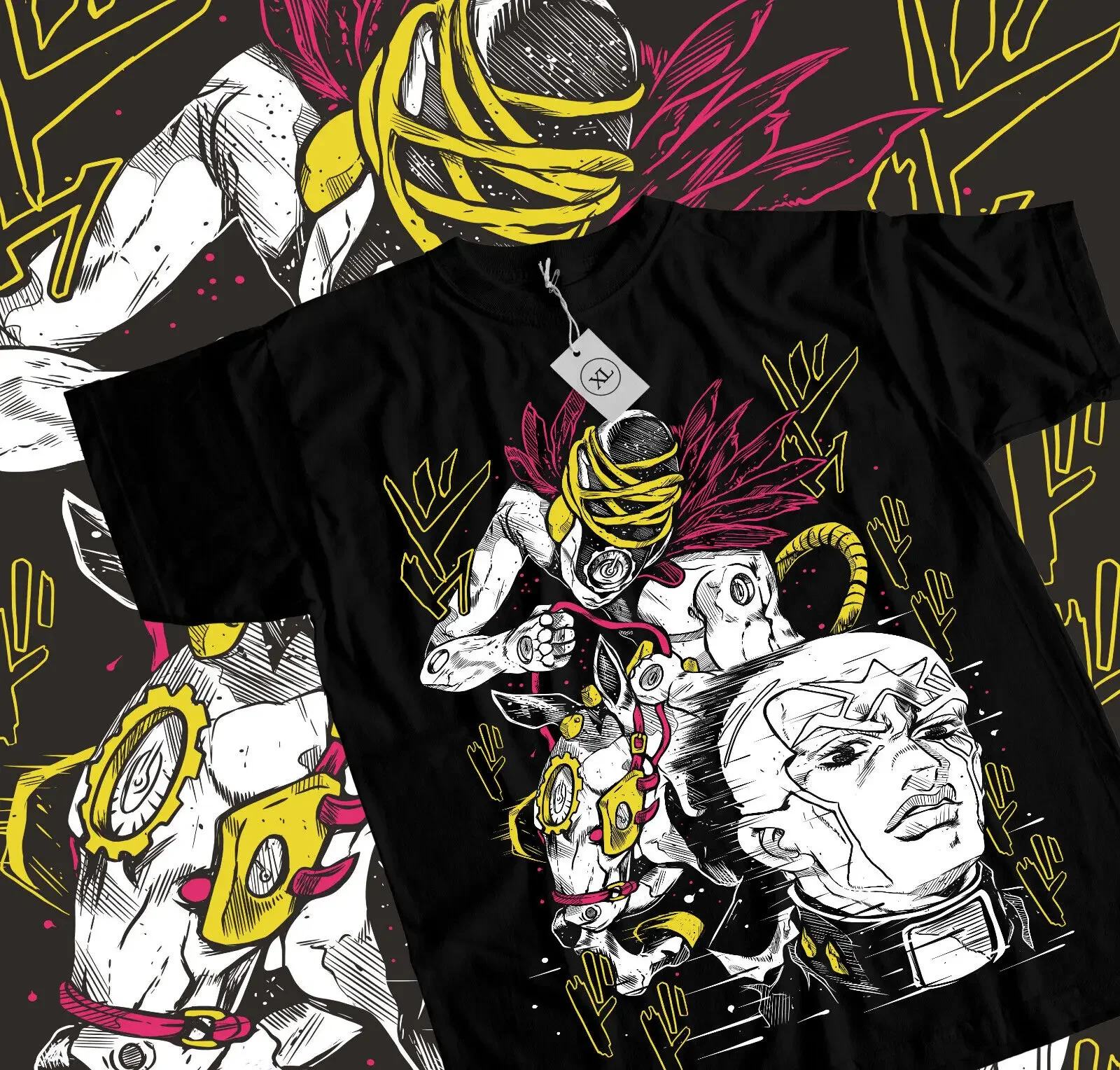 T-shirt Manga Made in Heaven, JoJo's Ives Arre Adventure, Anime Shirt