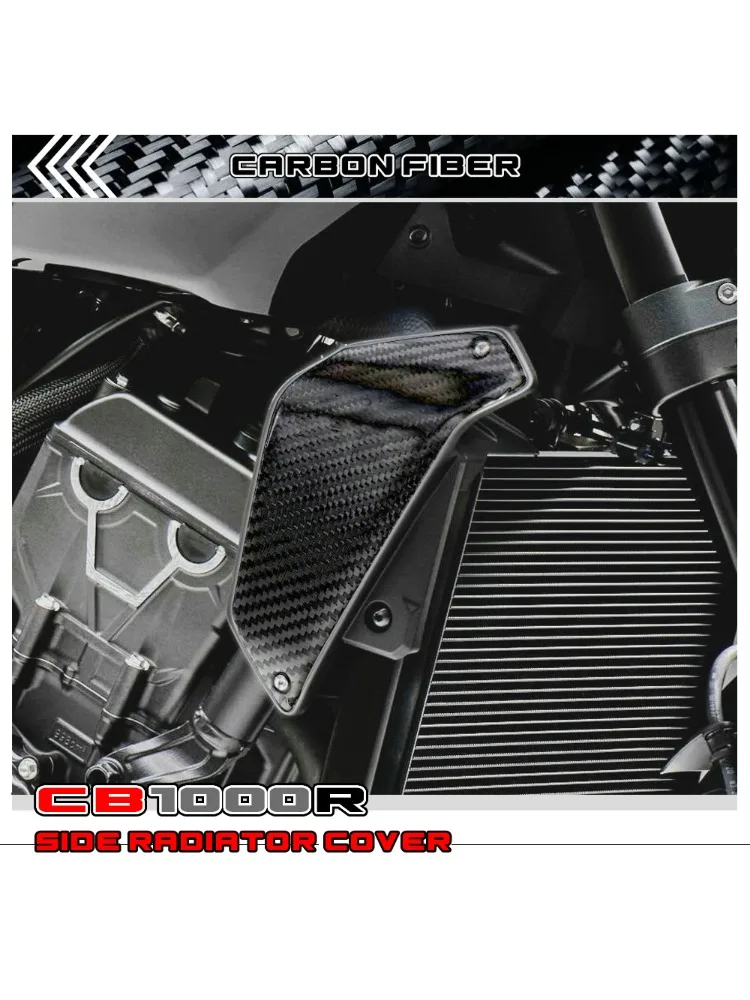 100% vera fibra di carbonio per HONDA CB1000R 2020-2023 2022 Moto Carenatura laterale Pannello anteriore del naso Parafango Copertura Carenatura Protezione