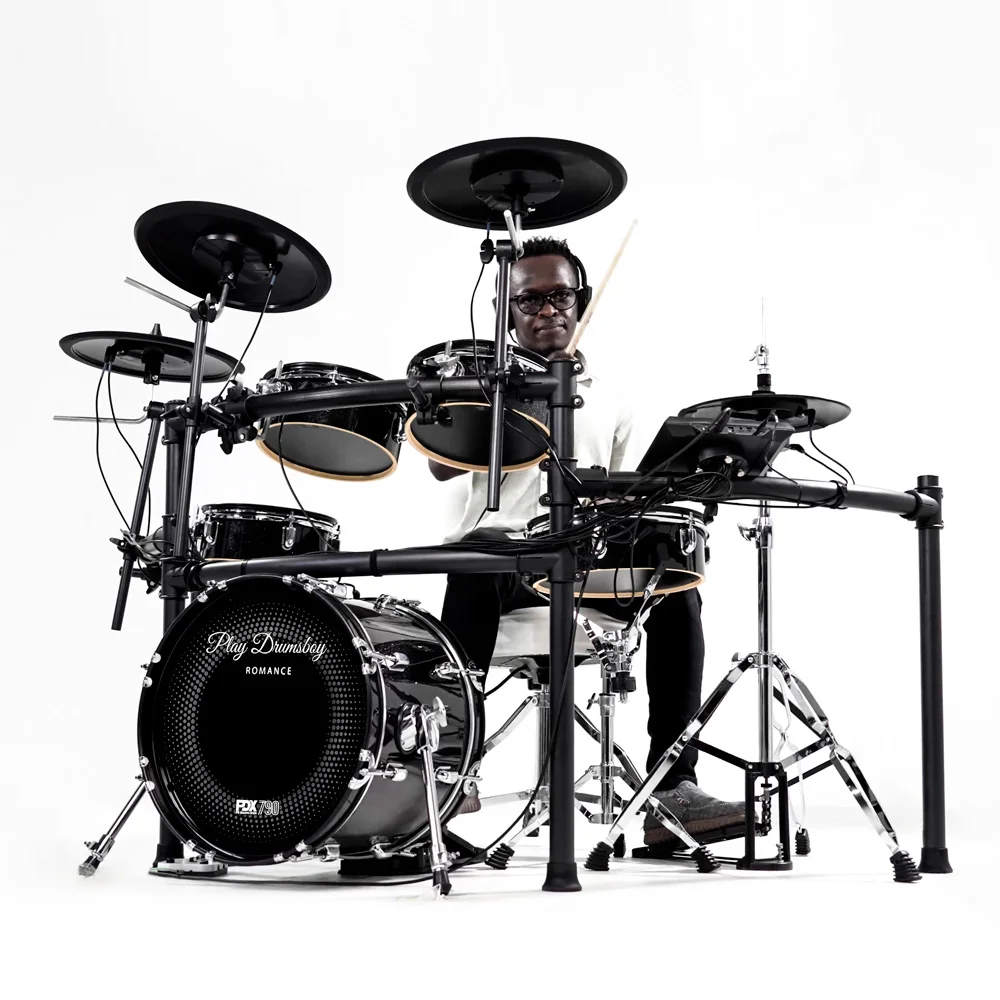 

PDX790 Advanced Bestselling Electronic Drum Set Factory Direct Drum Set