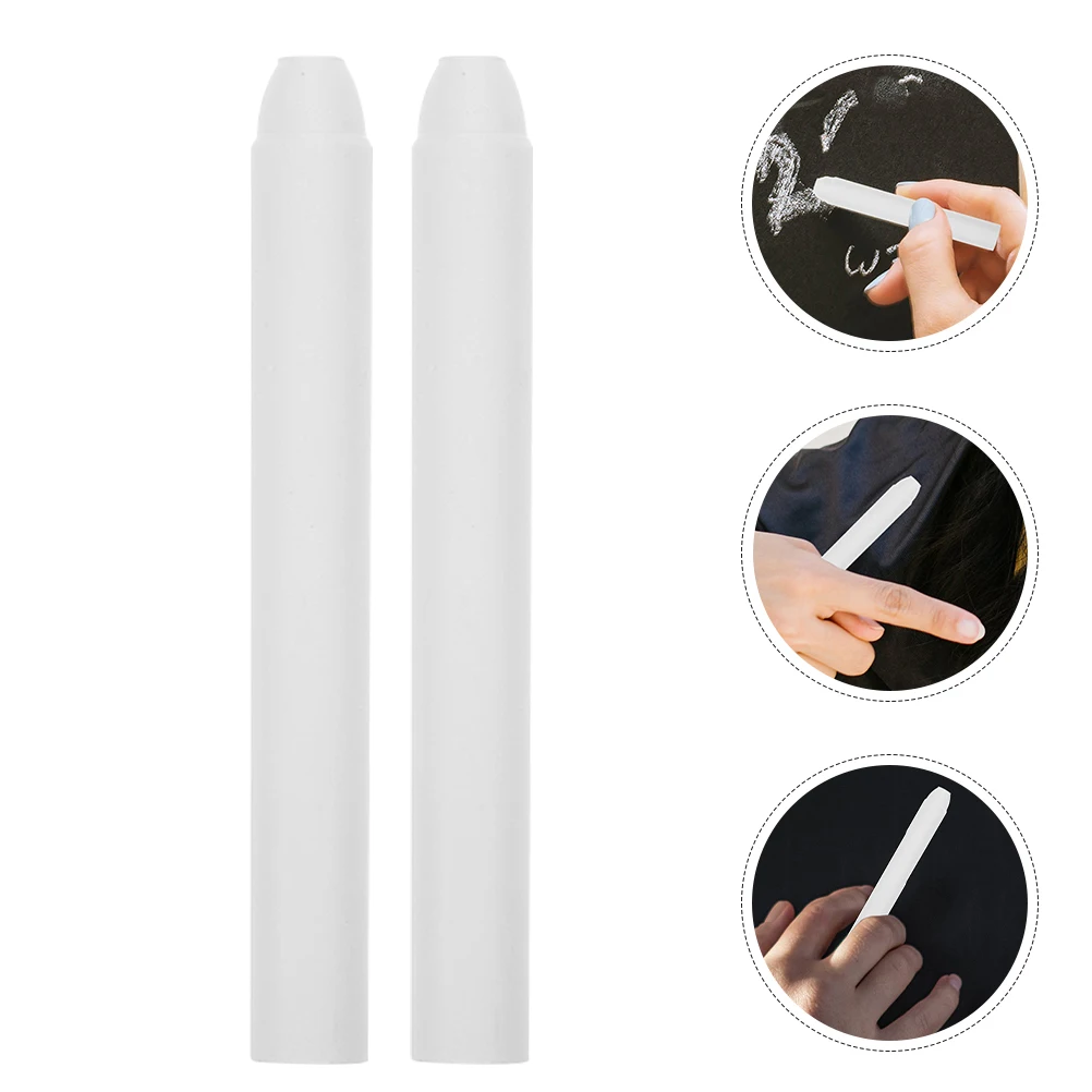 

12pcs Dust Free Chalk 3.15x0.37 Inches Washable Color Chalk for Sidewalk Outdoor Classroom Use Teacher Student Kids