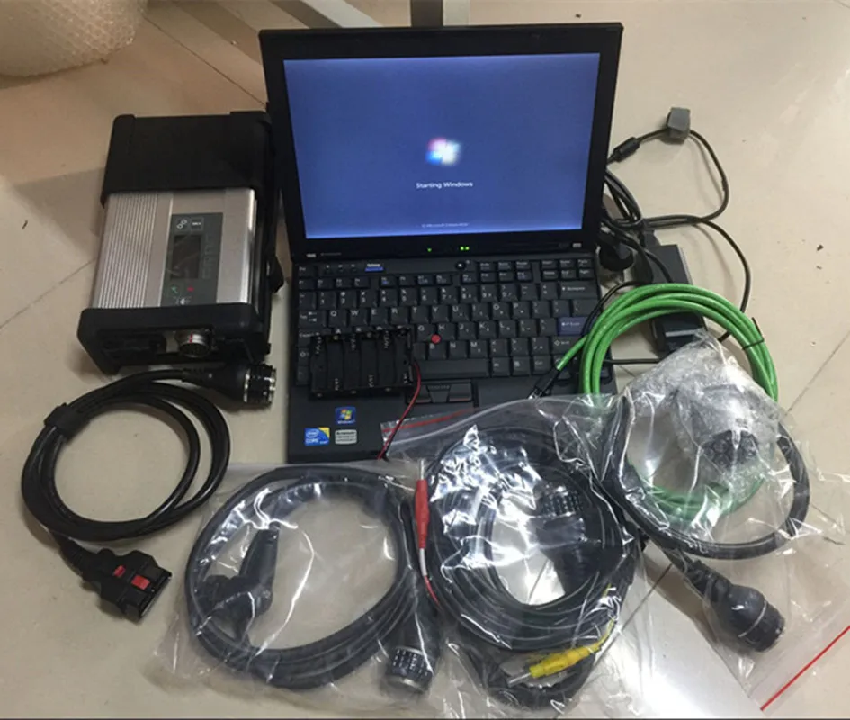 V2026.06 Programming Diagnostic Tool MB Star C5 SD Connect and Laptop X220T D.AS/ X-ntry Diagnosis Scanner Full Set Ready to Use view 2