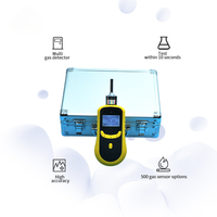 imported high quality sensor Ozone O3 gas analyzer pump built in O3 gas portable meter