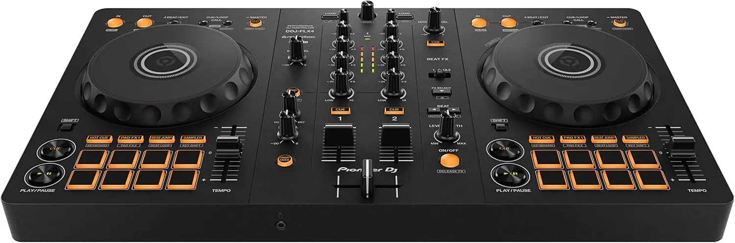 DDJ-FLX4 Controller DJ rekordbox e Serato a 2 deck - Grafite