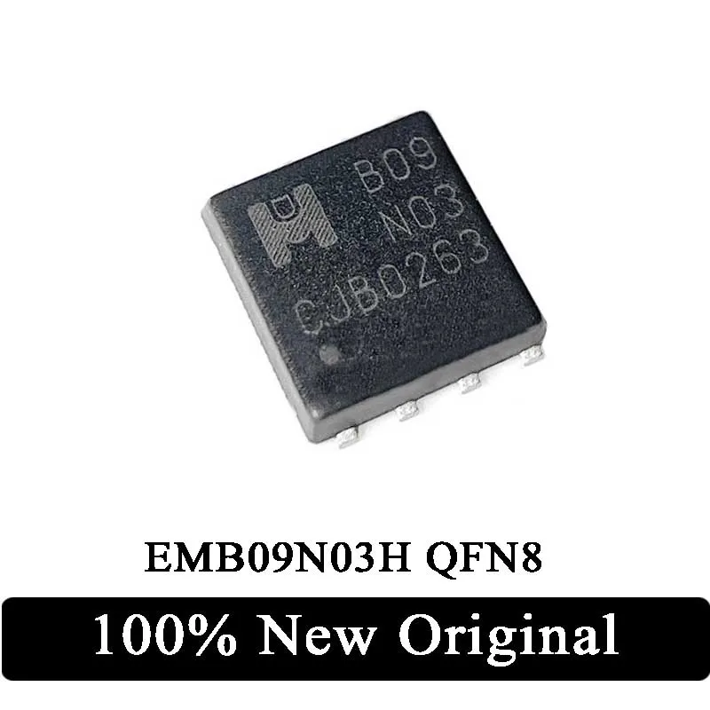 5 шт. EMB09N03H EMB09N03 B09N03 QFN-8 New оригинальная микросхема в наличии