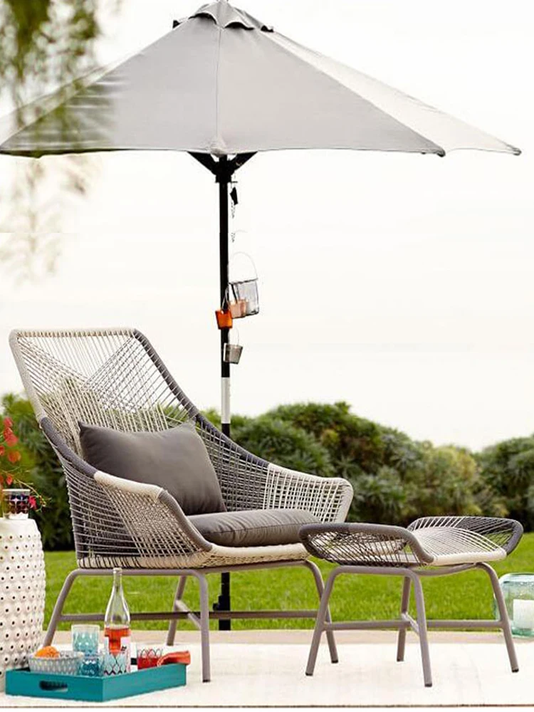 

Customizable outdoor rattan sofa combination villa garden courtyard open-air leisure creative rattan outdoor