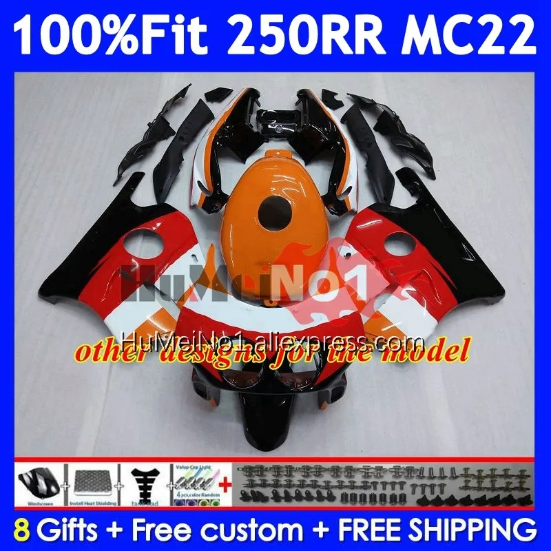 Injection For HONDA CBR 250RR CBR250RR 90 91 Movistar Blue 92 93 94 18No.4 MC22 CBR250 RR 1995 1996 1997 1998 1999 OEM Fairings