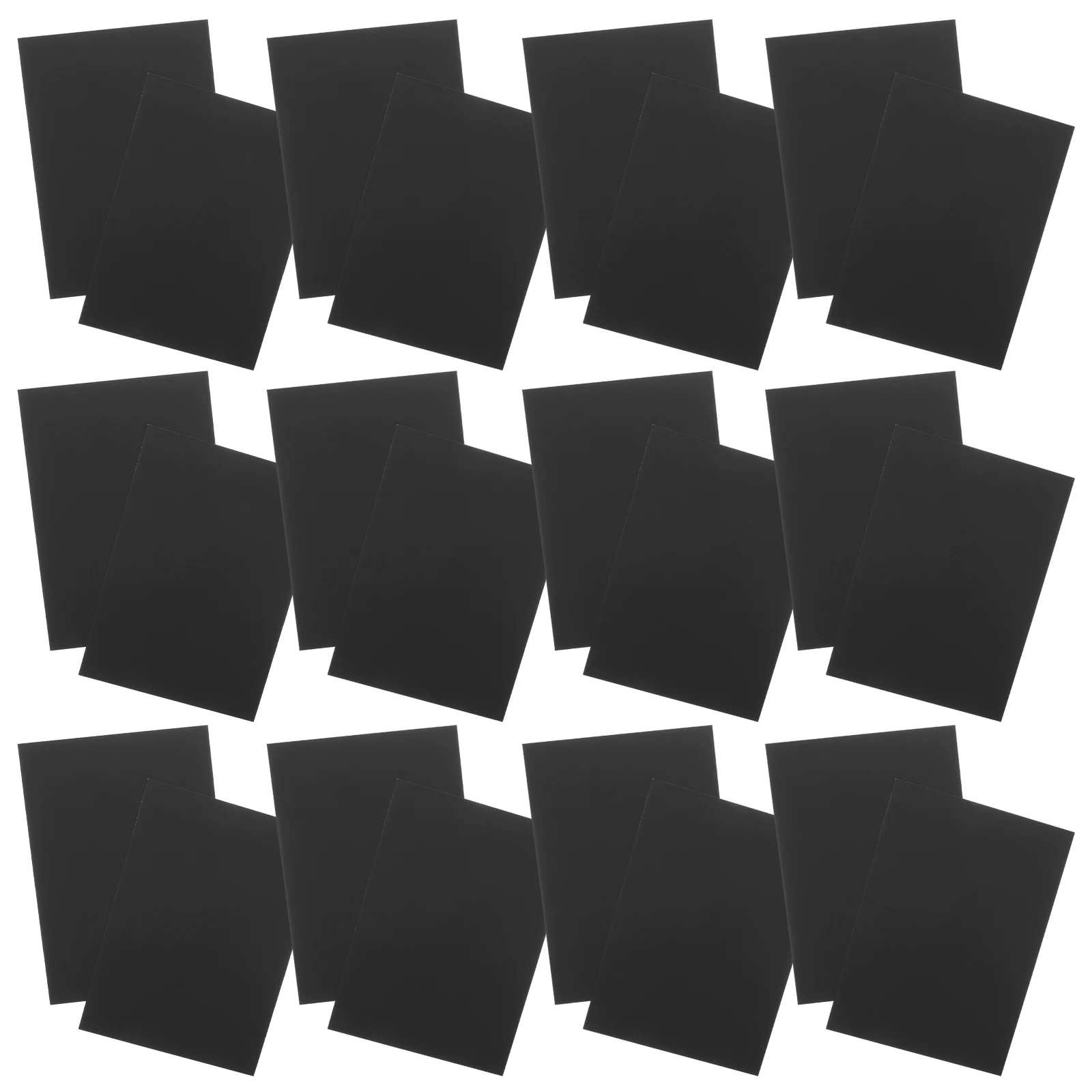 

55pcs Scratch Paper Bamboo Pen Set Thick Black Coating Kids Craft Party Scratching Drawing Child Home Decoration