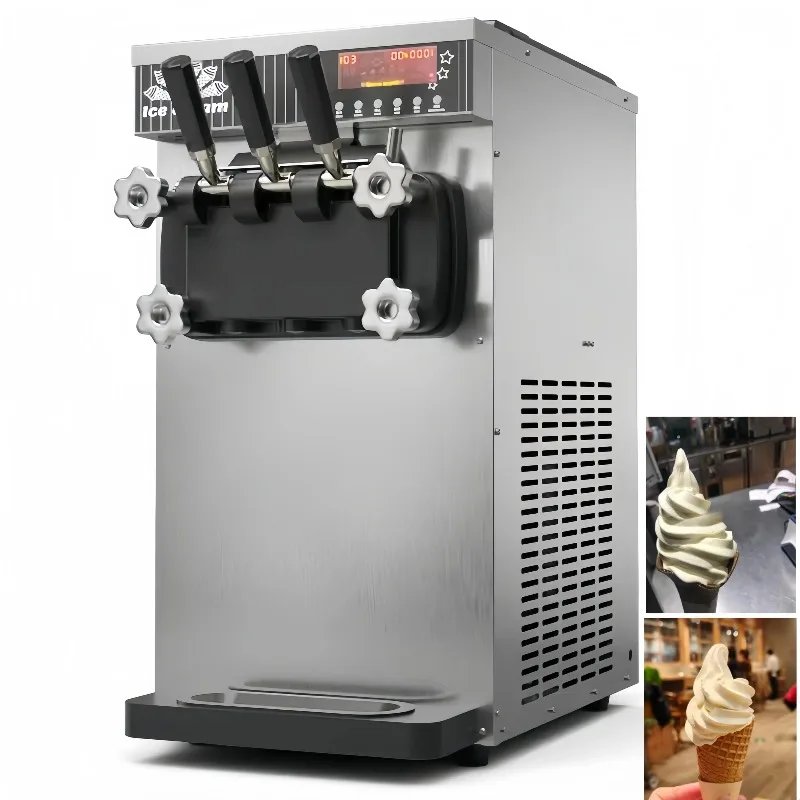 

New Ice Cream Parlour Machine for Glace Ice Cream Crme Glacée Sirop Roule Icy Treats Made with Fresh Milk and Water