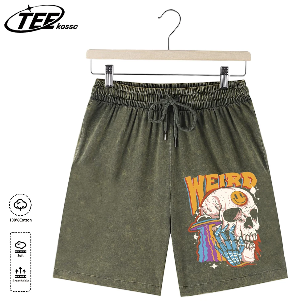 

Мужские летние хлопковые брюки с принтом «Пришельцы-скелеты на космическом корабле», молодежные базовые дышащие штаны в стиле хип-хоп для уличного спорта