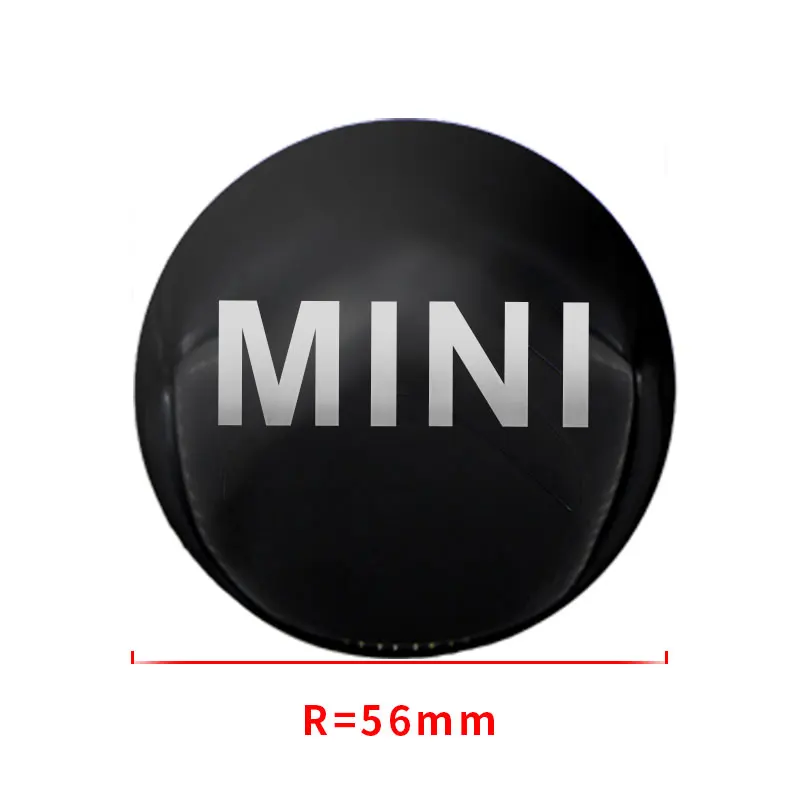 4pcs 56mm Car wheel hub cover badge sticker For MINI Cooper One S Clubman R50 R53 R56 R60 F55 F56 R57 R58 R59