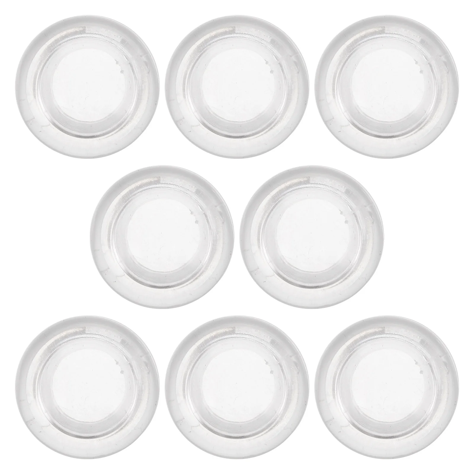 

8Pcs Soap Dispenser See-Through Covers Transparent Plastic Replacement Liquid Dispenser Covers for Home Bathroom Manual Use