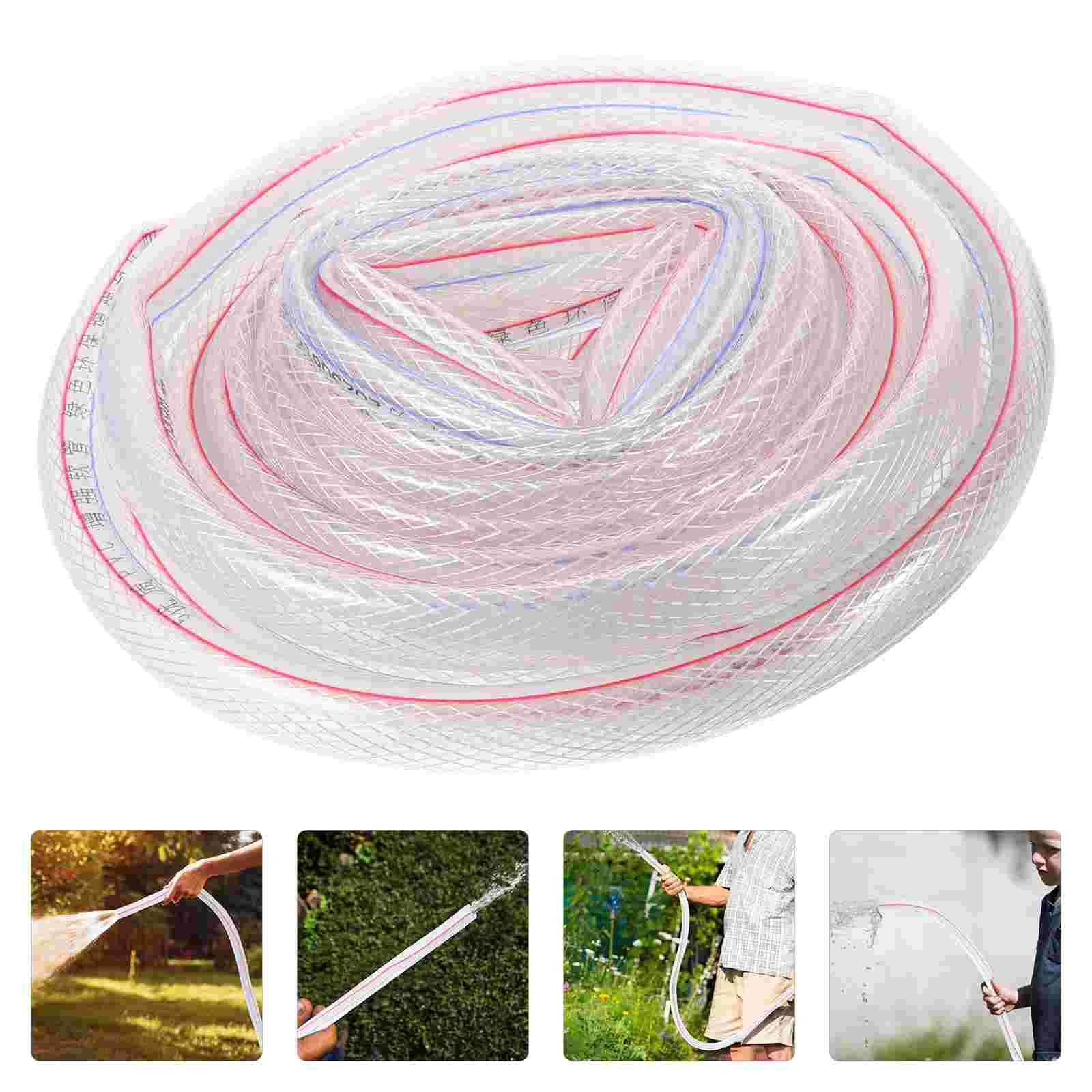 

Thickened Household Tap Water Hose 20mm Inner Diameter 10 Meters Long Reusable Outdoor Durable Garden Pvc Extension